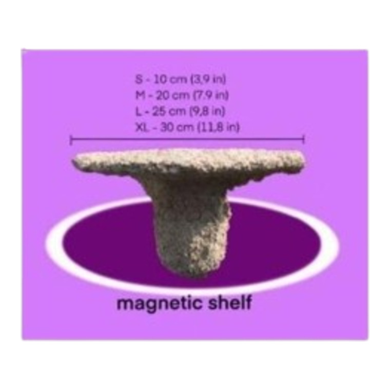 Keramický útes magnetický shelf L