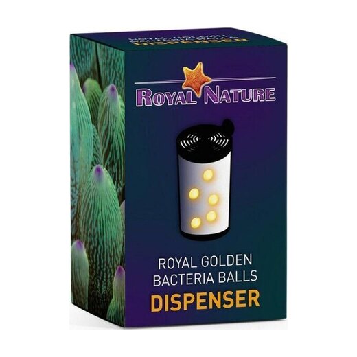 Royal golden bacteria balls dispenser