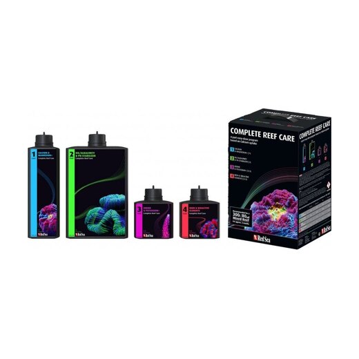 Red Sea Complete 4-part Supplement Program Medium Pack 300 L
